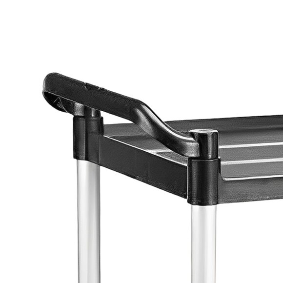 SOGA 2-Tier Kitchen Cart & Food Trolley – Mobile Storage & Serving Rack - Picture 5 of 6